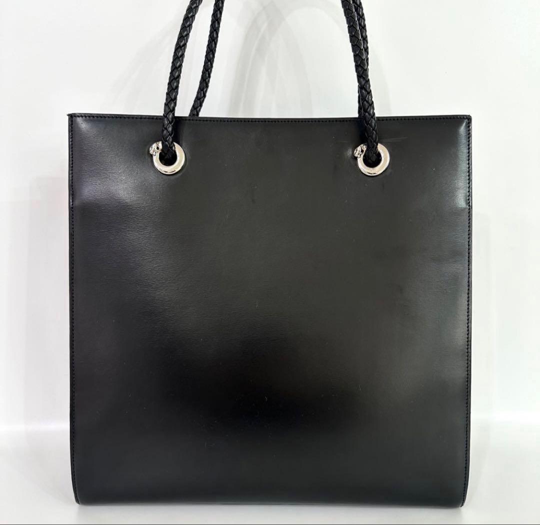 J*J様 ブラックレザートートバッグ 大容量