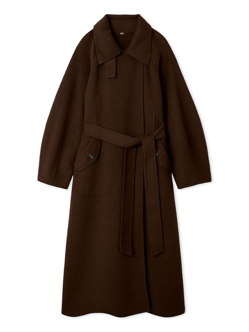 最終お値下げ　ステンカラーリバーコート