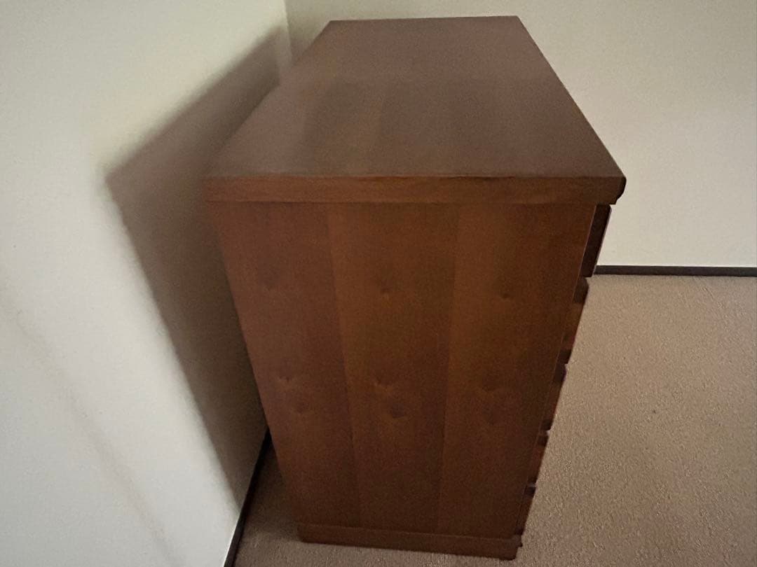 収納 5段 ナチュラル チェスト・タンス 棚