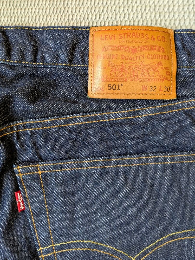 リーバイス(R) 別注 TYPE２ Lサイズ 別注501 セットアップ リジッド