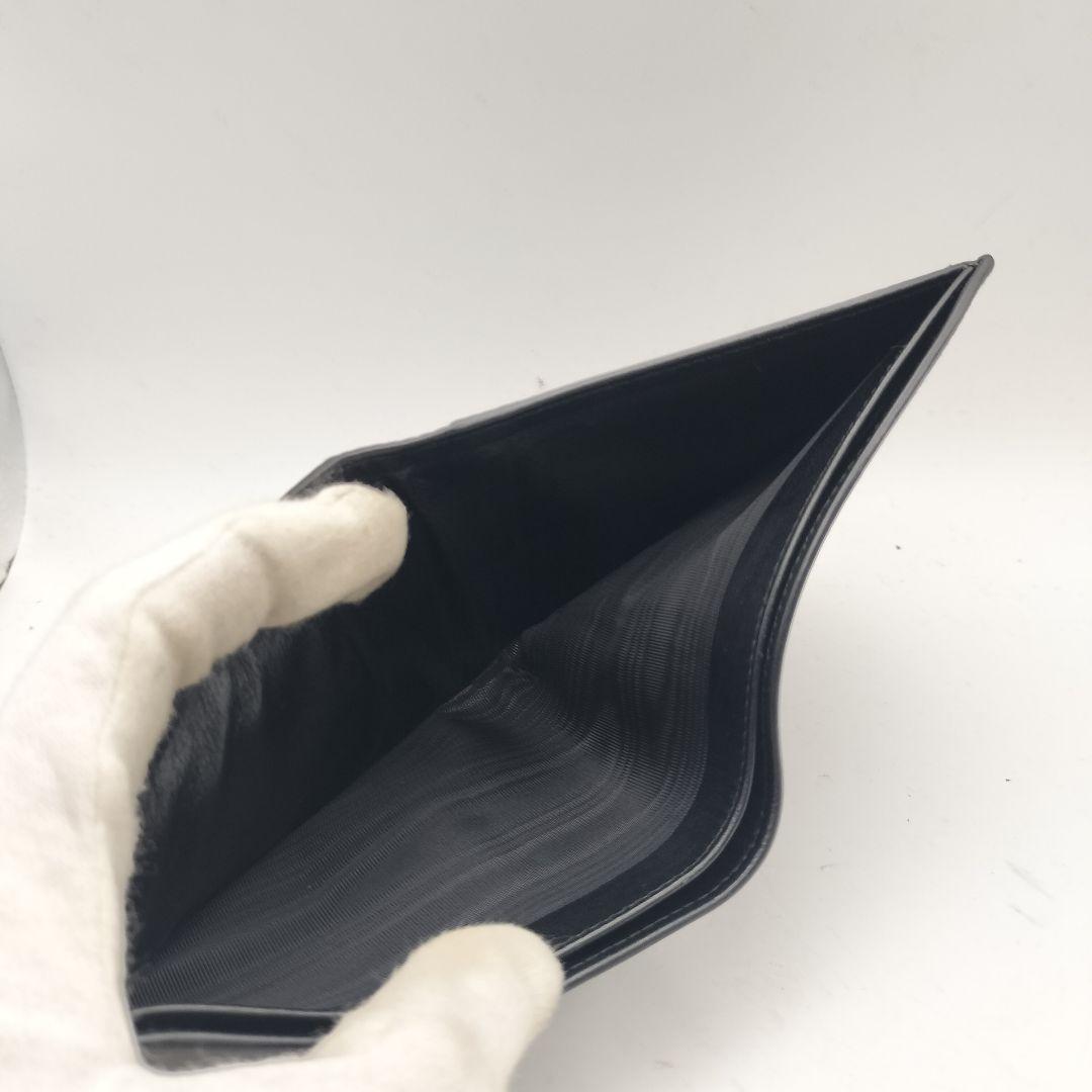 ◎グッチ　折財布　財布　ウォレット　GGキャンバス　ブラック