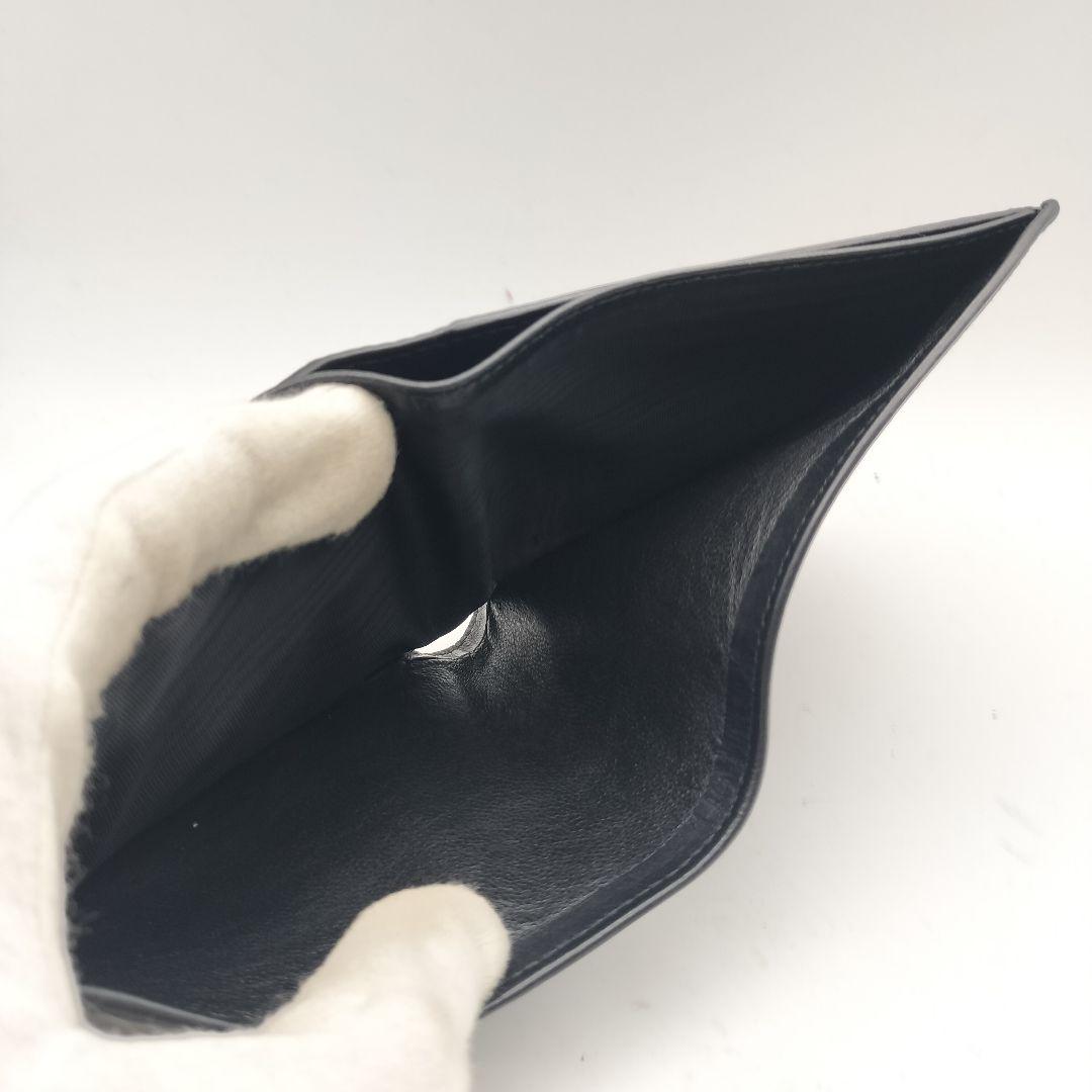 ◎グッチ　折財布　財布　ウォレット　GGキャンバス　ブラック