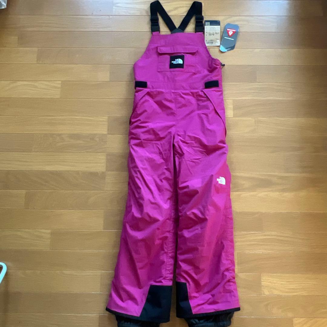 THE NORTH FACE スノーインサレーションビブ　ピンク　150