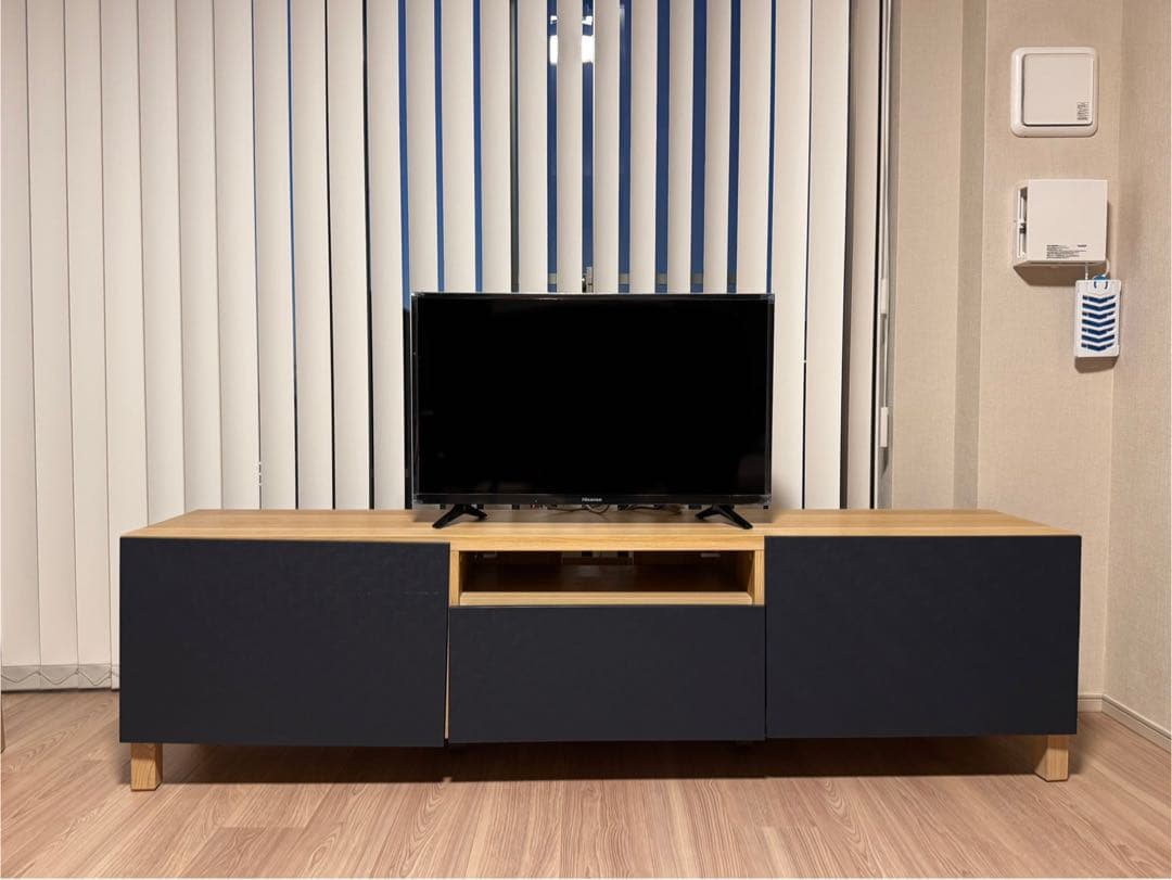 【値下げしました！】IKEA 木製テレビ台 180cm