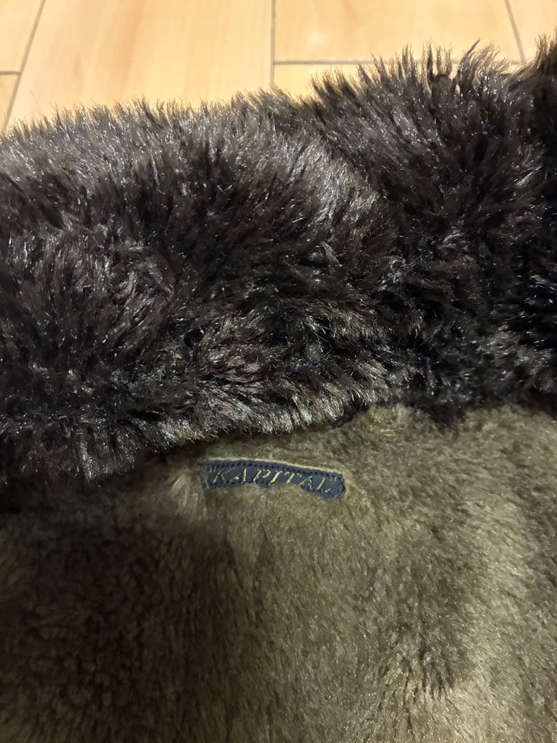 KAPITALショートスリーブファーミリタリージャケット美品オリーブ