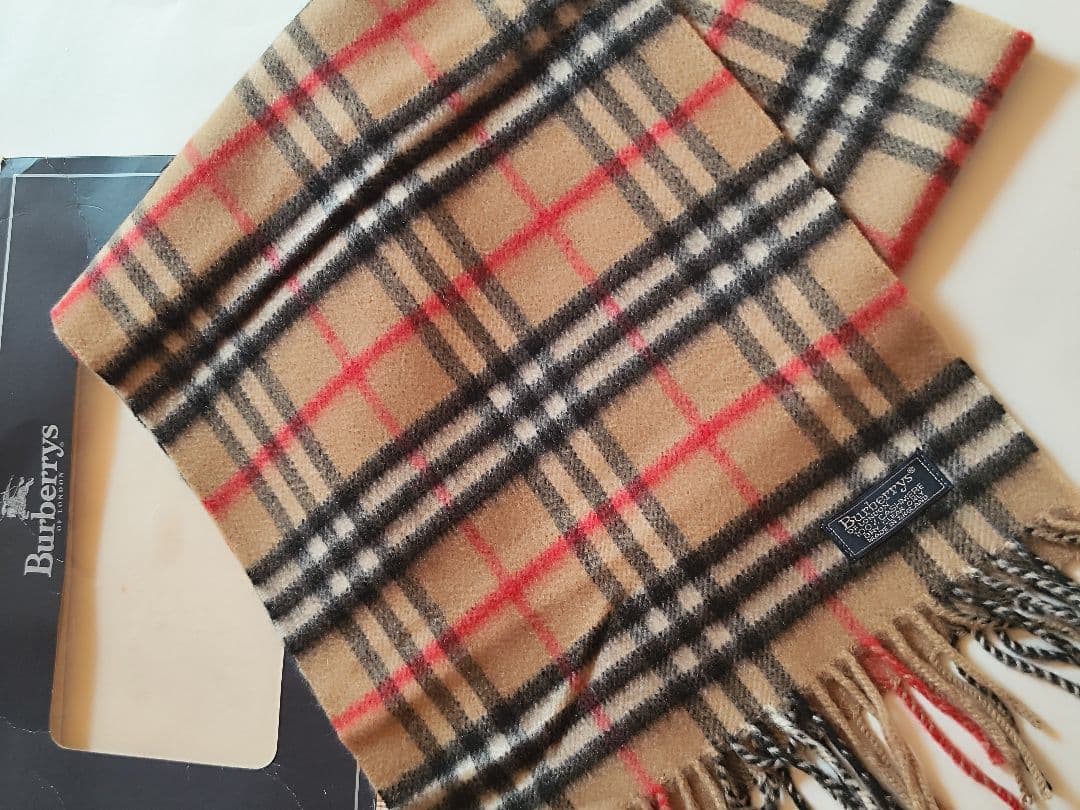 バーバリー BURBERRY マフラー ノバチェックマフラー カシミヤマフラー