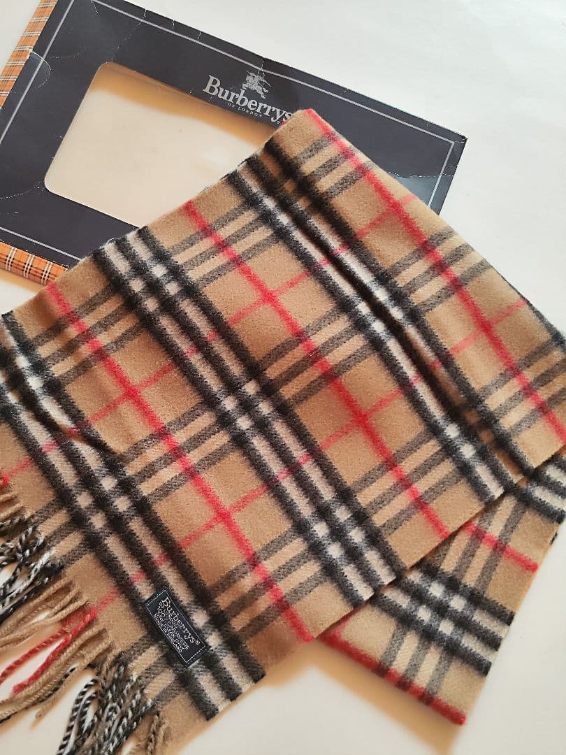 バーバリー BURBERRY マフラー ノバチェックマフラー カシミヤマフラー