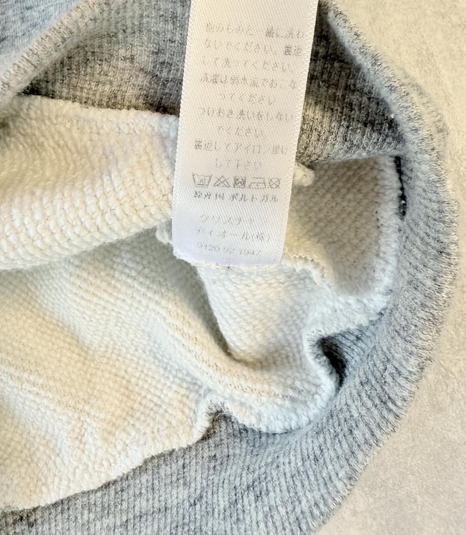 Baby Dior（ベビーディオール）スウェットトレーナー グレー 星ロゴ 36