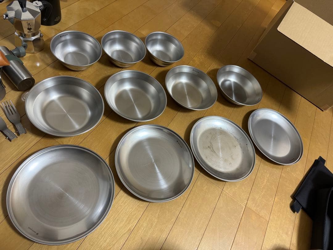 キャンプ用品　スノーピーク　未使用多数　引退