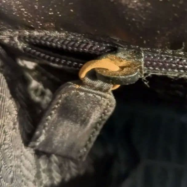 プラダPRADA 花装飾 パーティバッグ