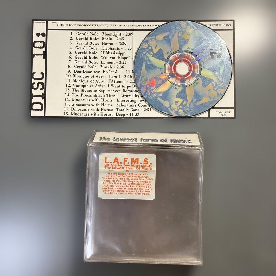 洋楽 LAFMS: The Lowest Form Of Music 10CD box
