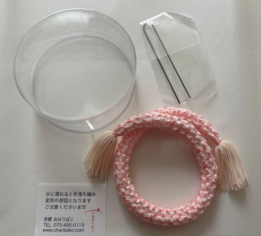 おはりばこ⭐︎本絞りかのこ&本絞りちんころ房つき2点セット