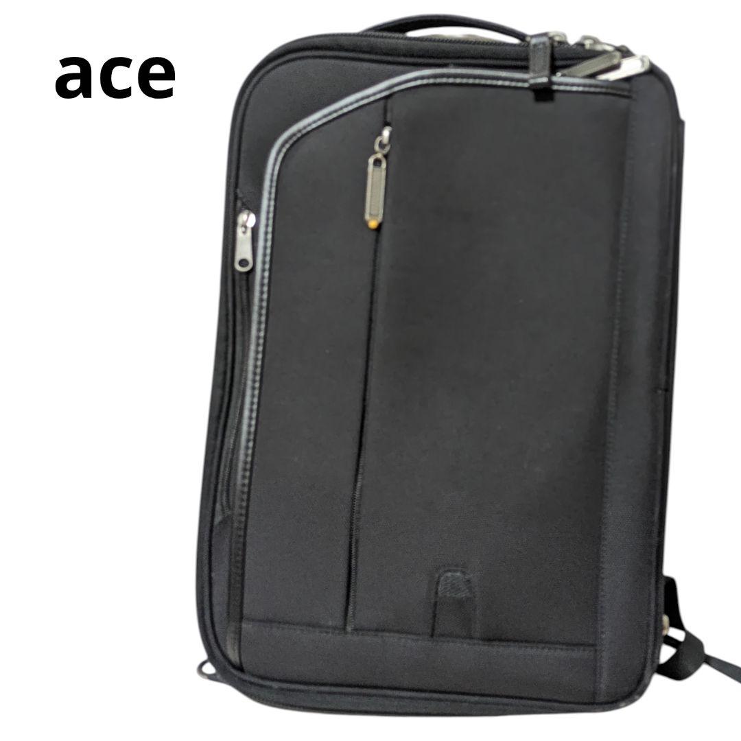 ace. EVL-3.0 59516 ビジネスリュック ビジネスバッグ ブラック