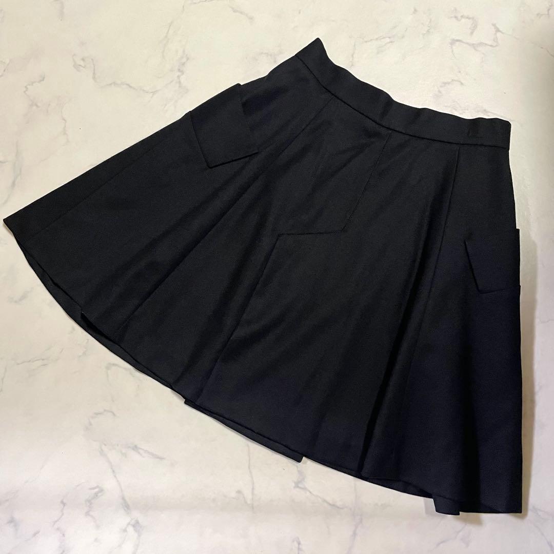 ヴィヴィアンウエストウッド ラップスカート 巻きスカート ブラック オーブボタン