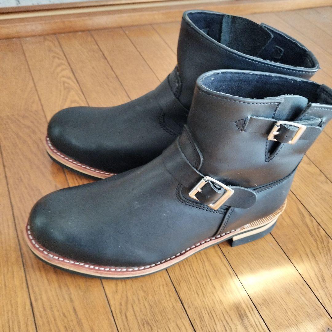 God&Bless ブラックエンジニアブーツ　30cm