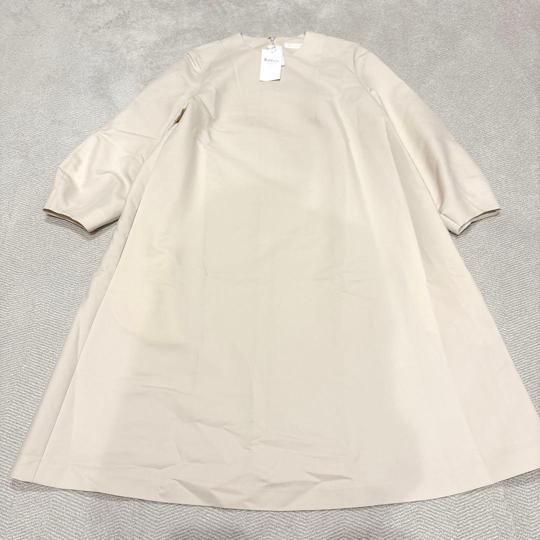 新品✨ボールジィ　ハイカウントダブルクロス Aラインワンピース　36