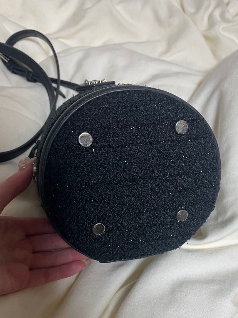 ミシェルマカロン ツイードバニティバッグ