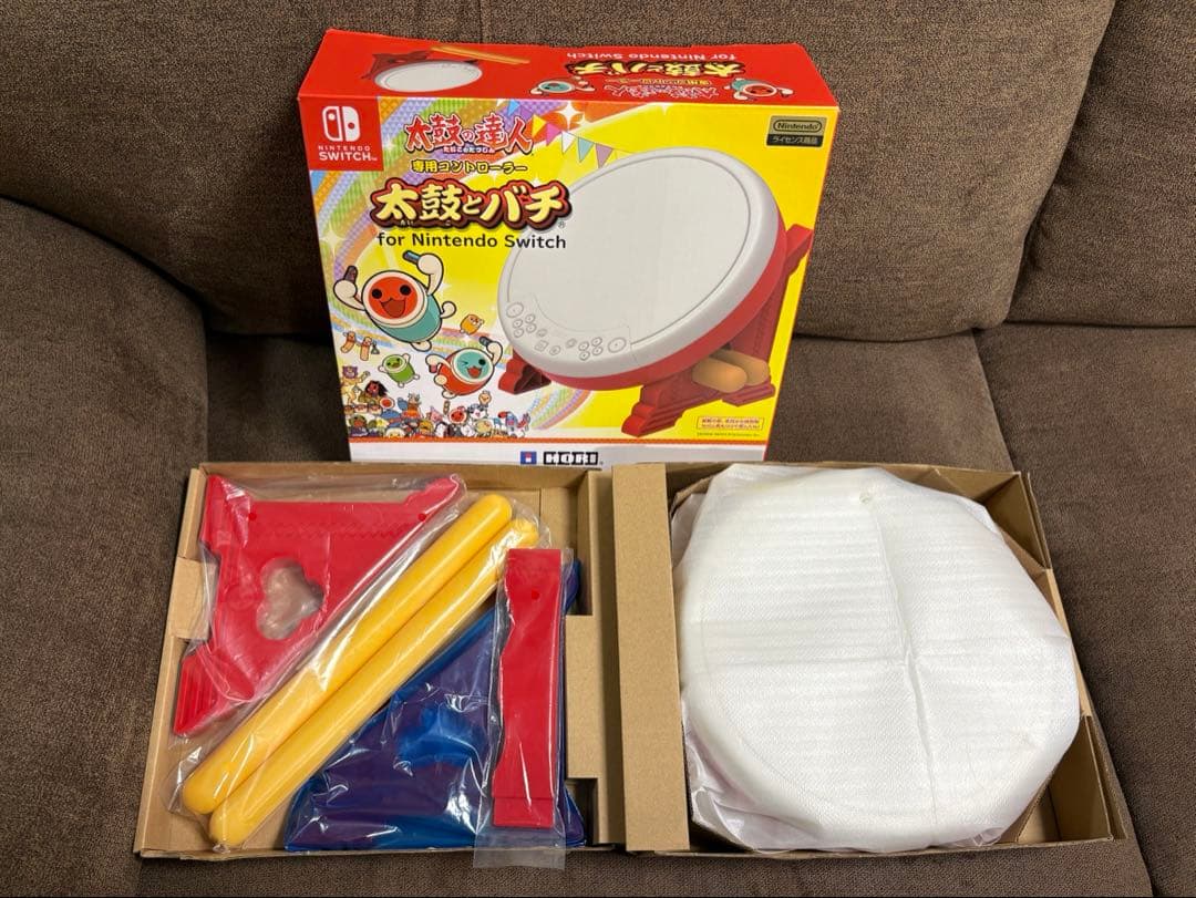 太鼓の達人 Nintendo Switchば～じょん！ 太鼓 と バチ セット