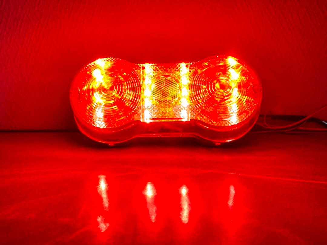 GT380／サンパチ ☆流星テールランプLEDユニット☆超爆光70発!