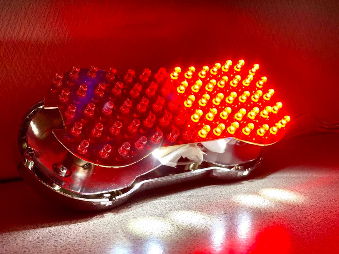 GT380／サンパチ ☆流星テールランプLEDユニット☆超爆光70発!