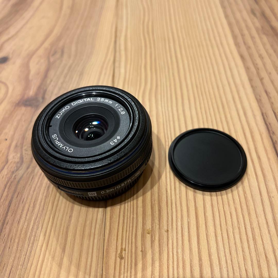 OLYMPUS パンケーキレンズ ZUIKO DIGITAL 25mm F2.8