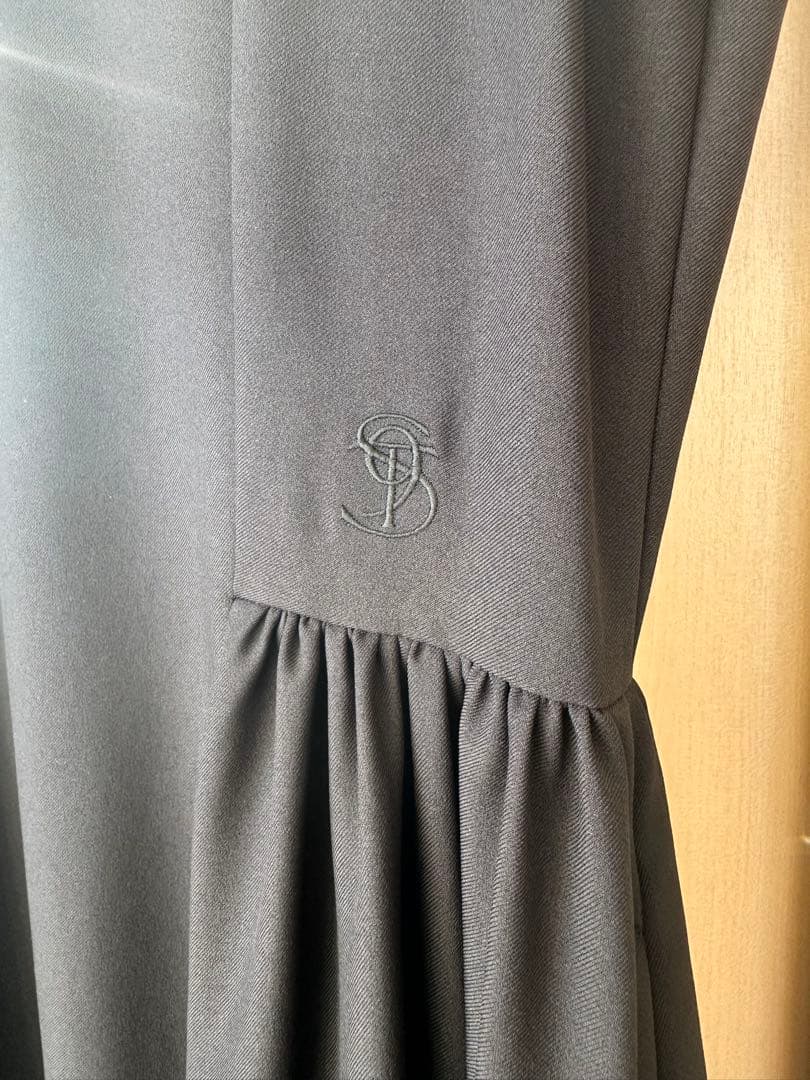 EVERYDAY DRESS mature s-sleeve M maxi未使用