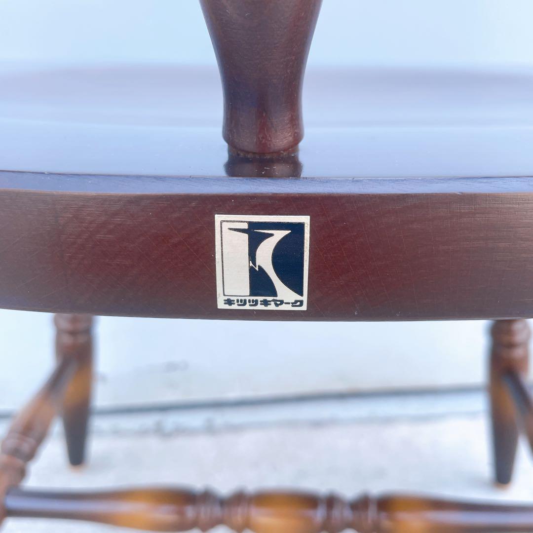 【送料込】飛騨産業 キツツキ アンティーク ウィンザーチェア アームチェア②