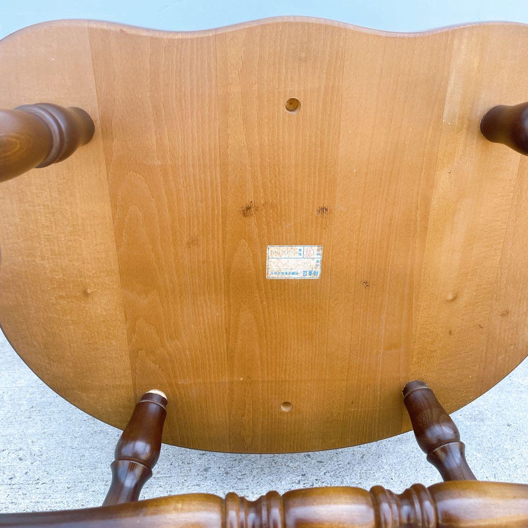 【送料込】飛騨産業 キツツキ アンティーク ウィンザーチェア アームチェア②