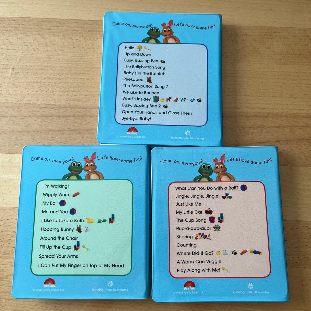 【値下中】プレイアロング! ディズニー英語システムCD、BluRay、本のセット