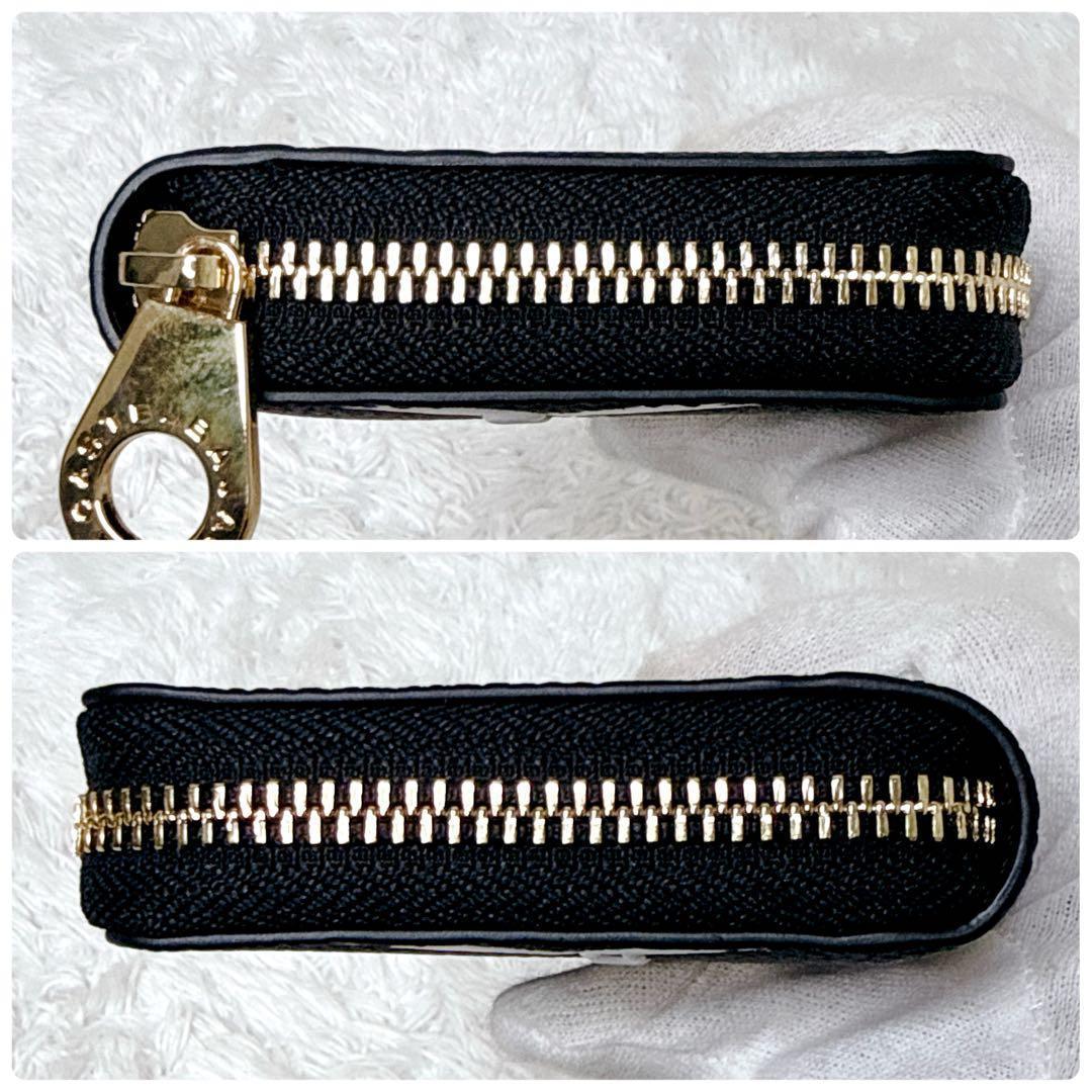 現行✨ CASTELBAJAC ラウンドファスナー クレア 二つ折り財布 総柄