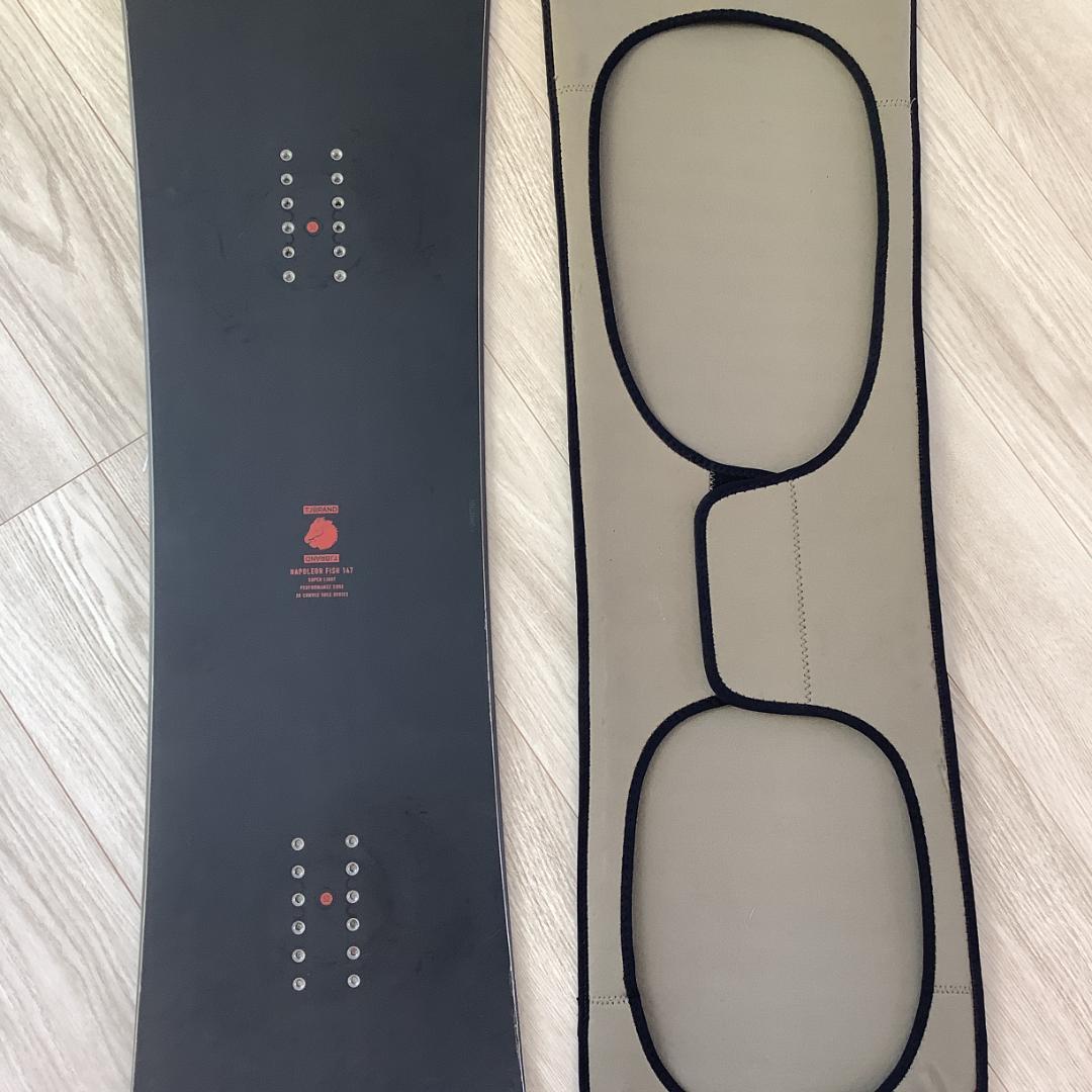 TJブランドTJ BRANDナポレオンフィッシュパウダーボードスノーサーフ147