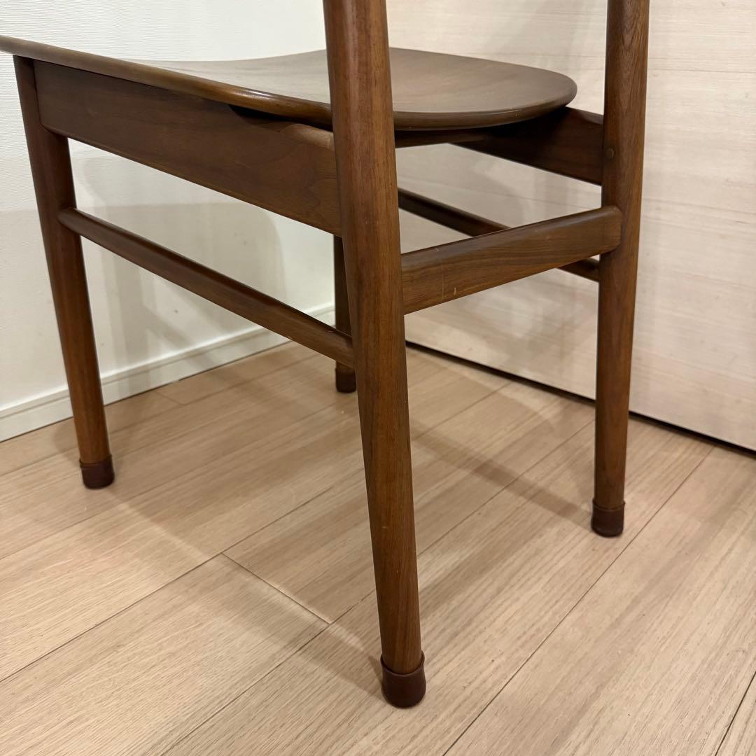makoto　無印良品　ラウンドチェア　ウォールナット　1