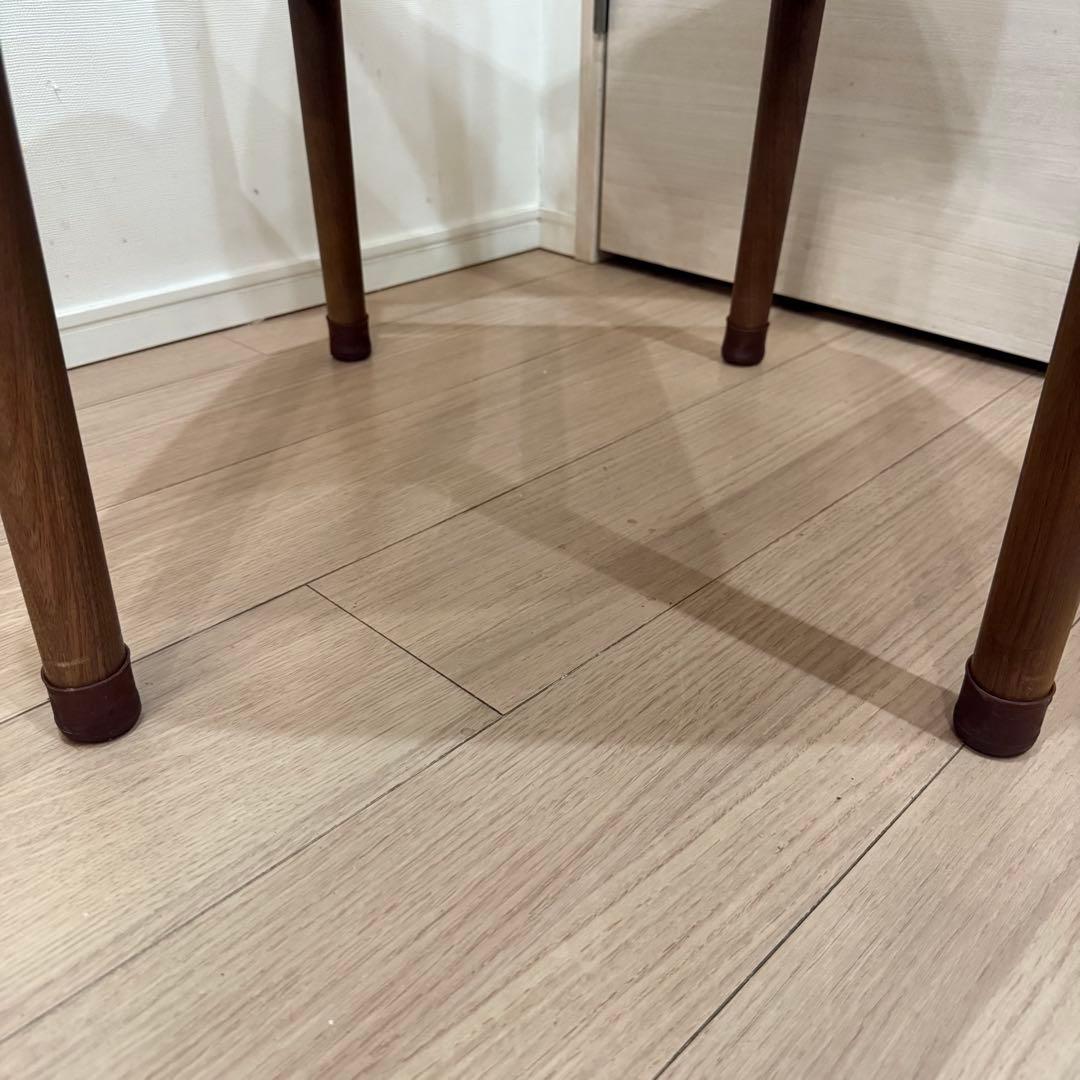 makoto　無印良品　ラウンドチェア　ウォールナット　1