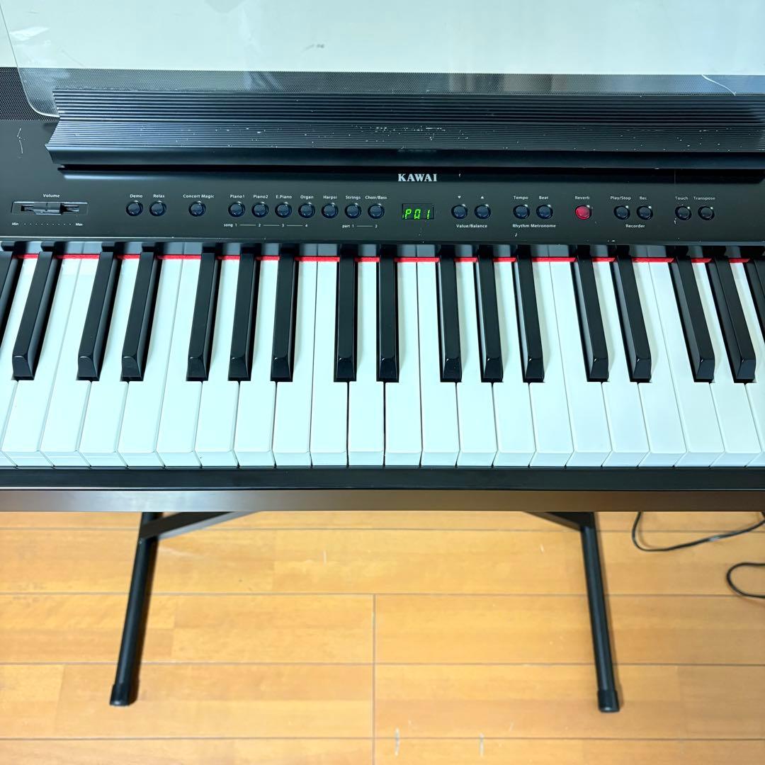 【動作良好・送料込み】KAWAI 88鍵盤 電子ピアノ PERLA es1 PB
