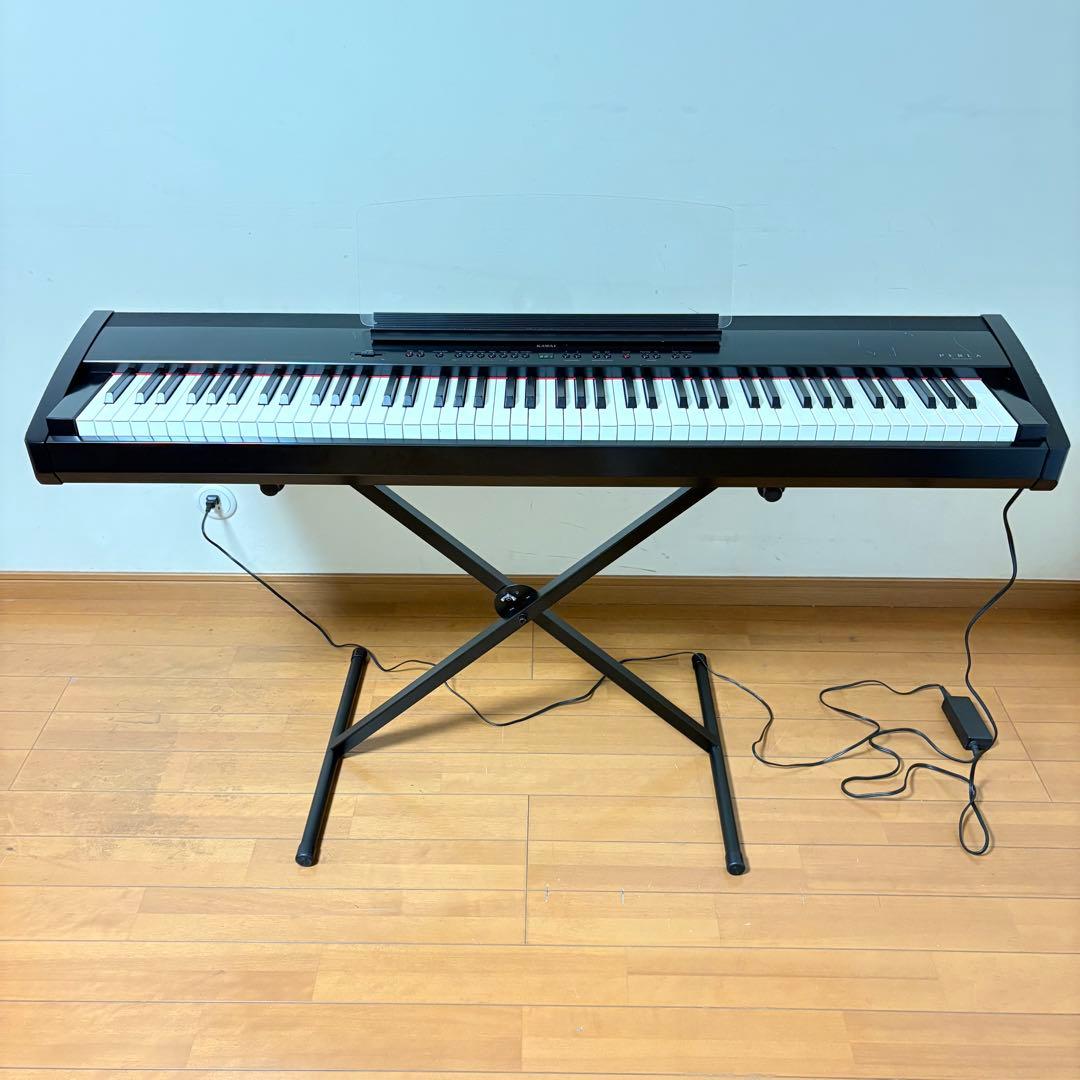 【動作良好・送料込み】KAWAI 88鍵盤 電子ピアノ PERLA es1 PB