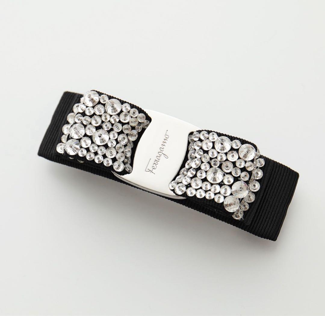 FERRAGAMO フェラガモ バレッタ レディース ヴァラ リボン