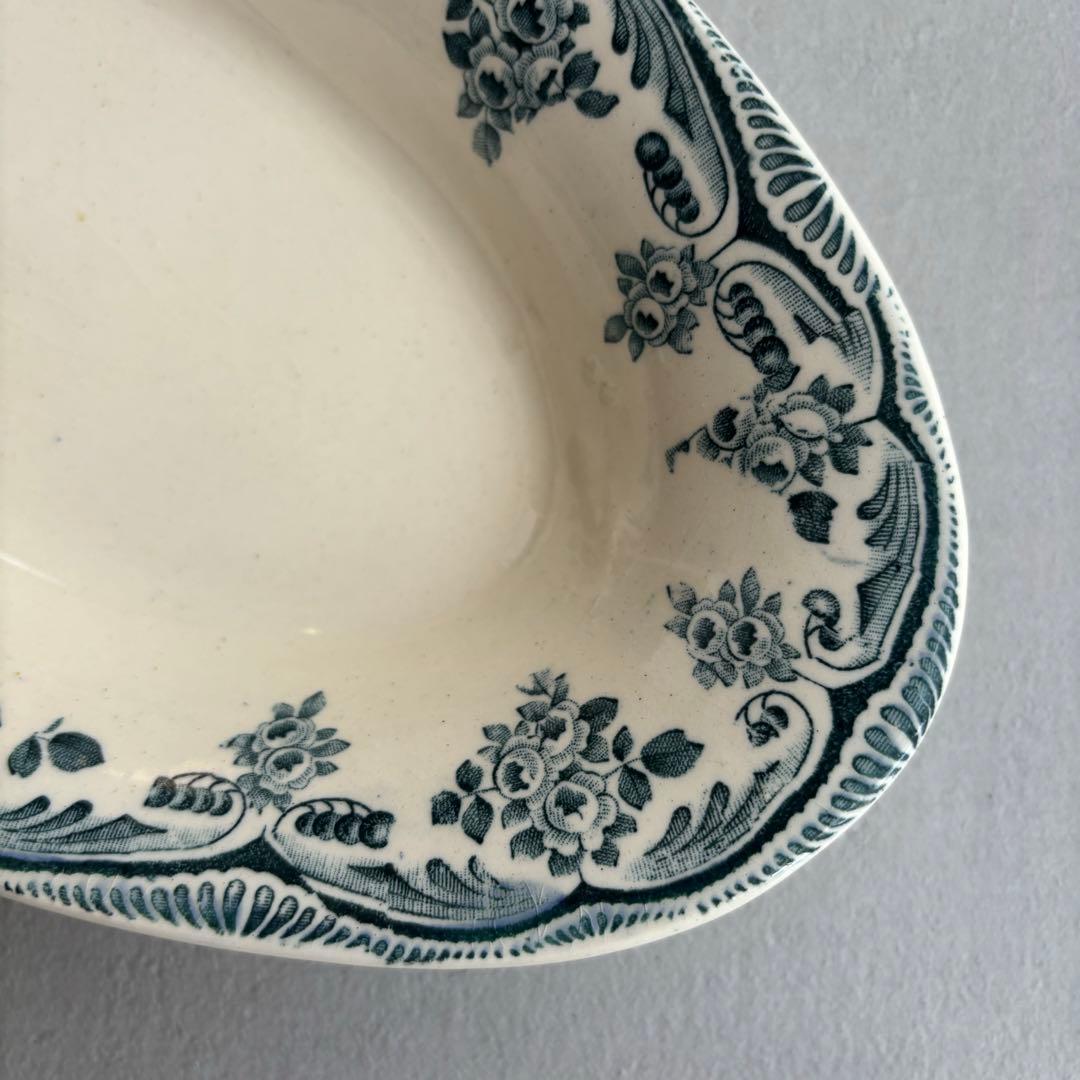 美品 希少 フランスアンティーク ショワジールロワ バラのガーランド ラヴィエA