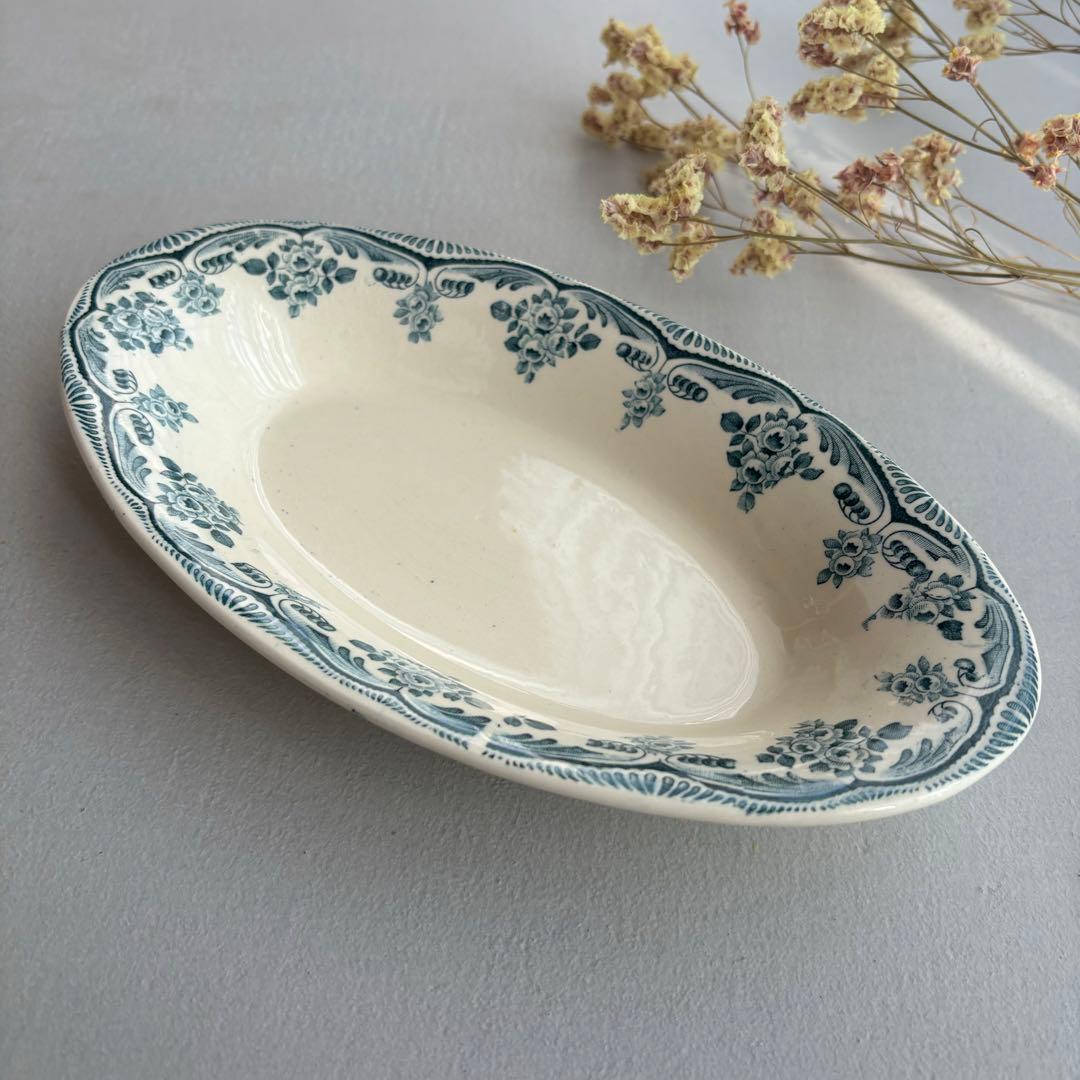 美品 希少 フランスアンティーク ショワジールロワ バラのガーランド ラヴィエA