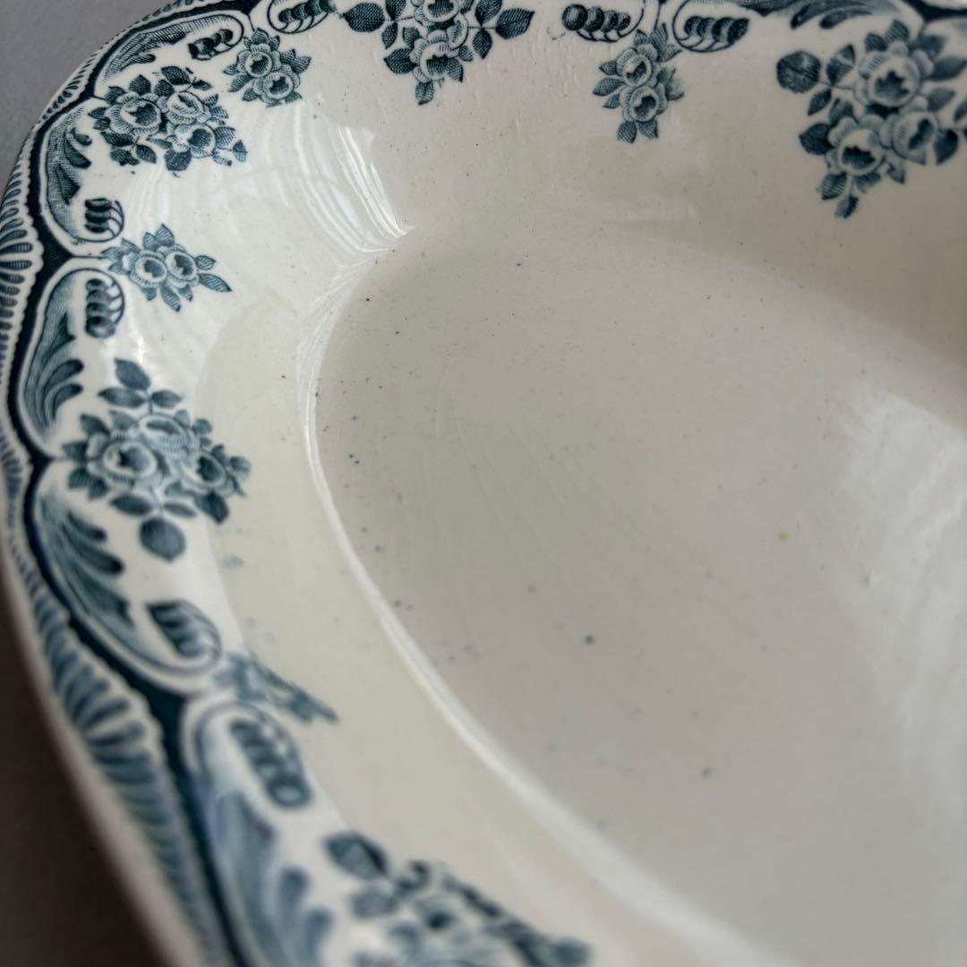 美品 希少 フランスアンティーク ショワジールロワ バラのガーランド ラヴィエA