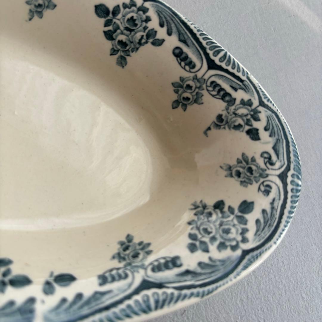 美品 希少 フランスアンティーク ショワジールロワ バラのガーランド ラヴィエA