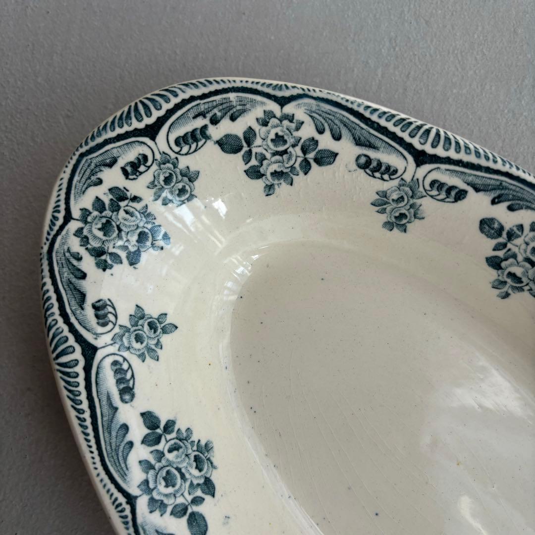 美品 希少 フランスアンティーク ショワジールロワ バラのガーランド ラヴィエA