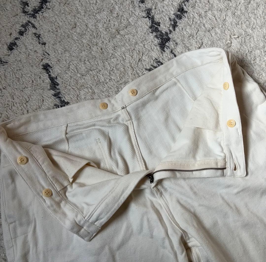 パンツ Nigel Cabourn WIDE LEG CRICKET PANT