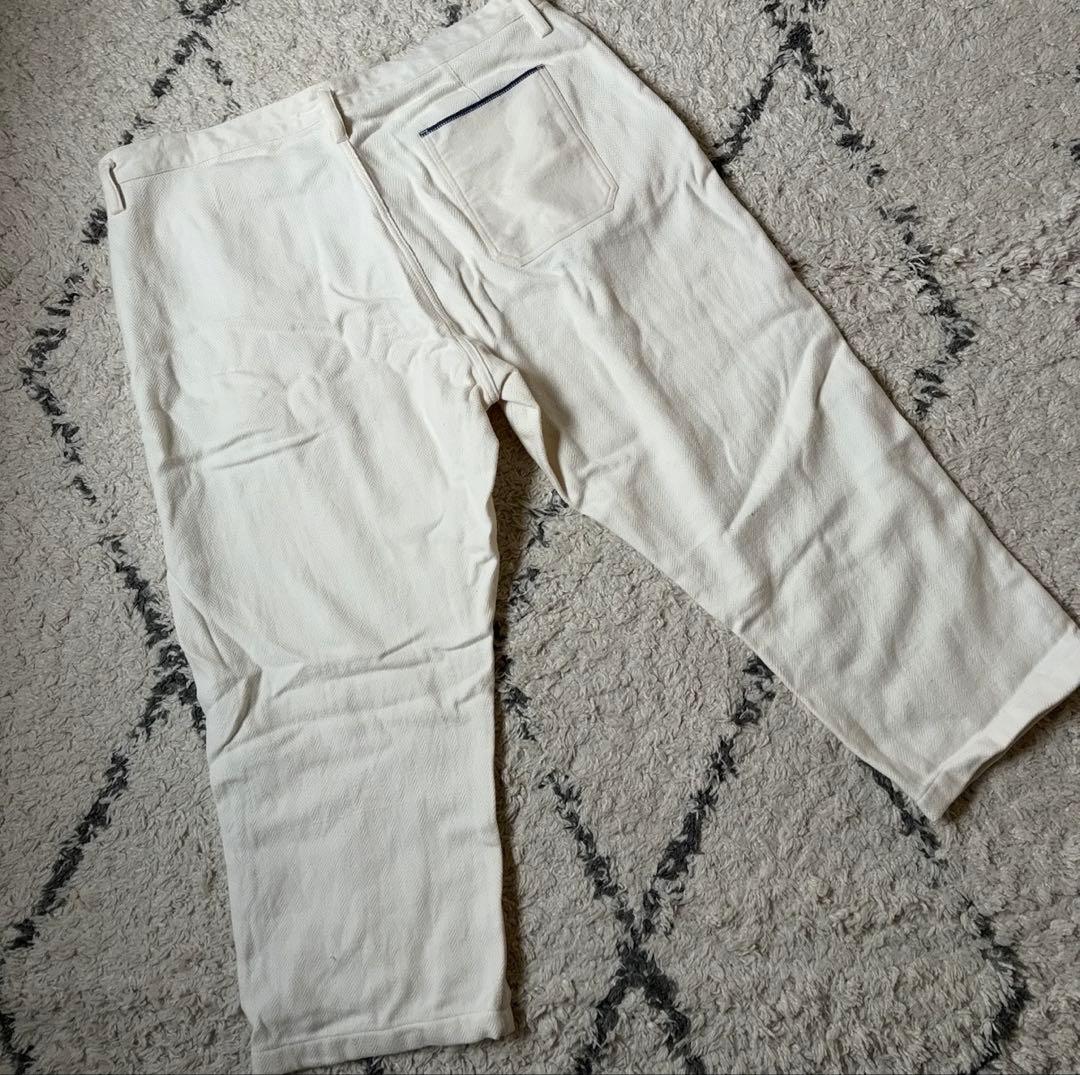 パンツ Nigel Cabourn WIDE LEG CRICKET PANT