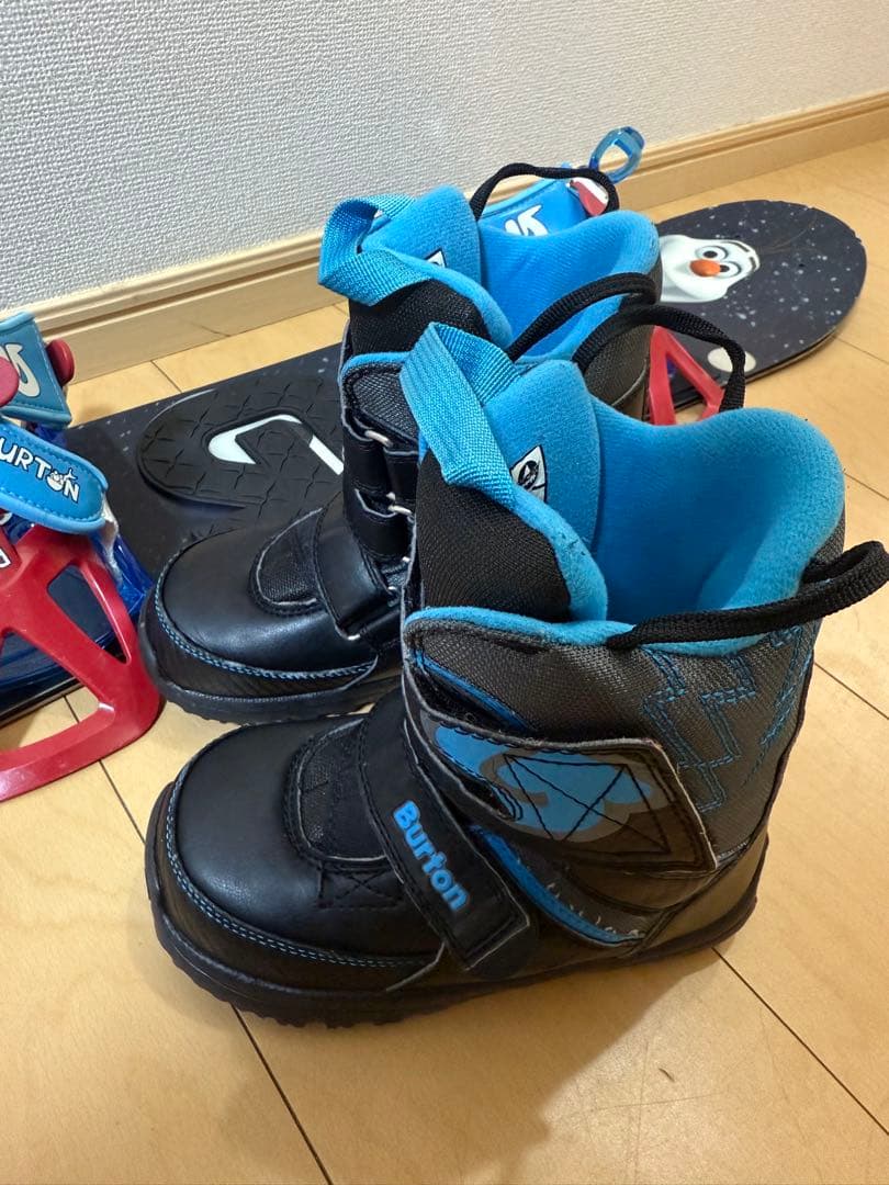 BURTON スノーボード キッズ 3点セット ＊板 ブーツ ビンディング