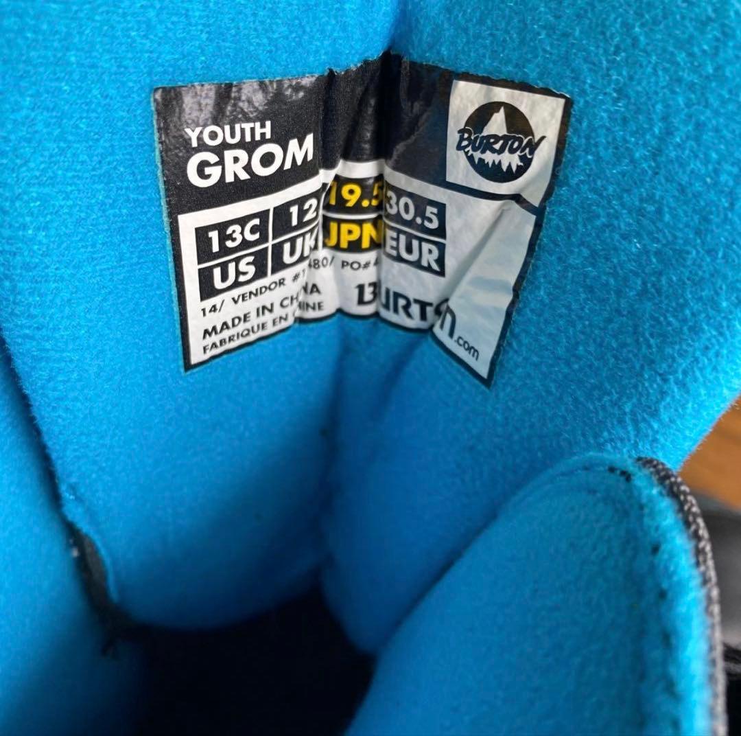 BURTON スノーボード キッズ 3点セット ＊板 ブーツ ビンディング