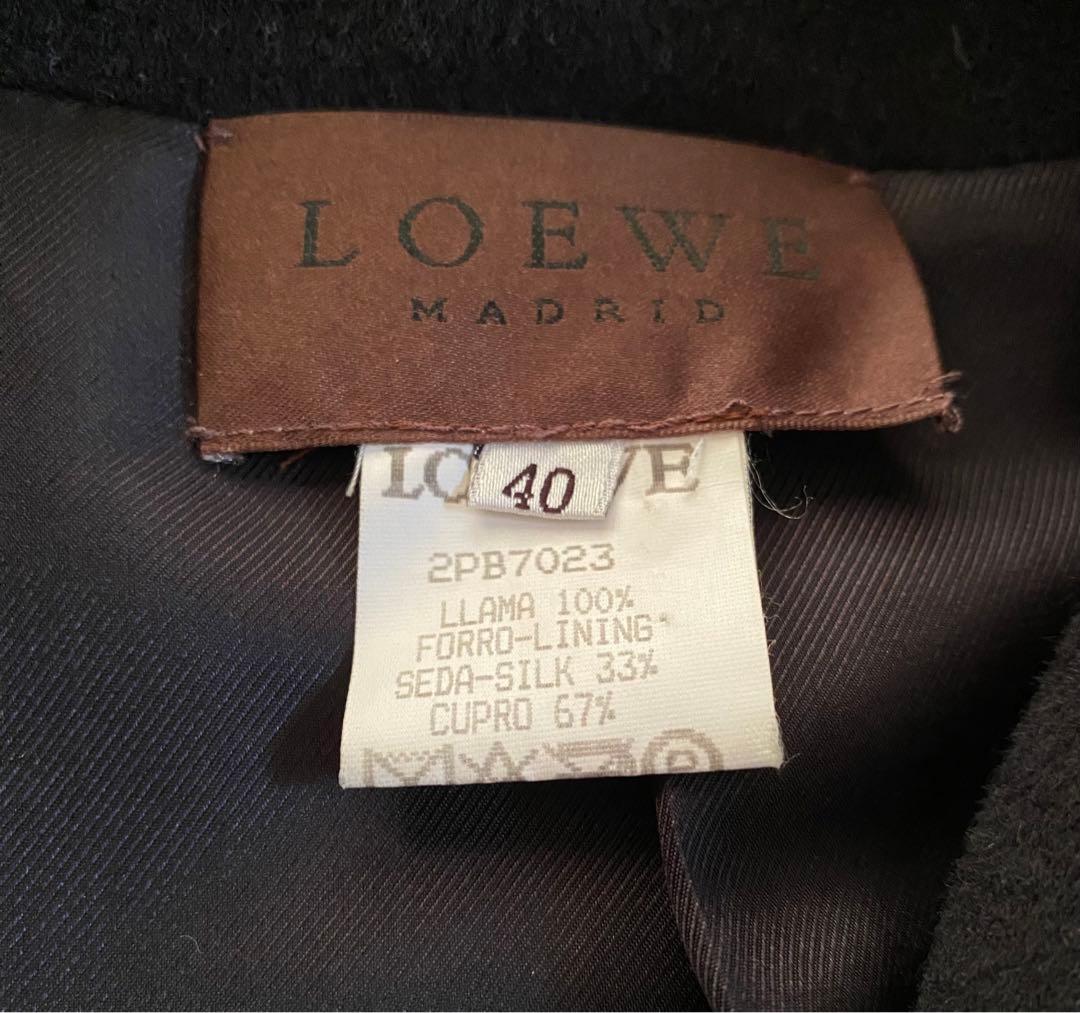 ロエベ　ウールショートコート