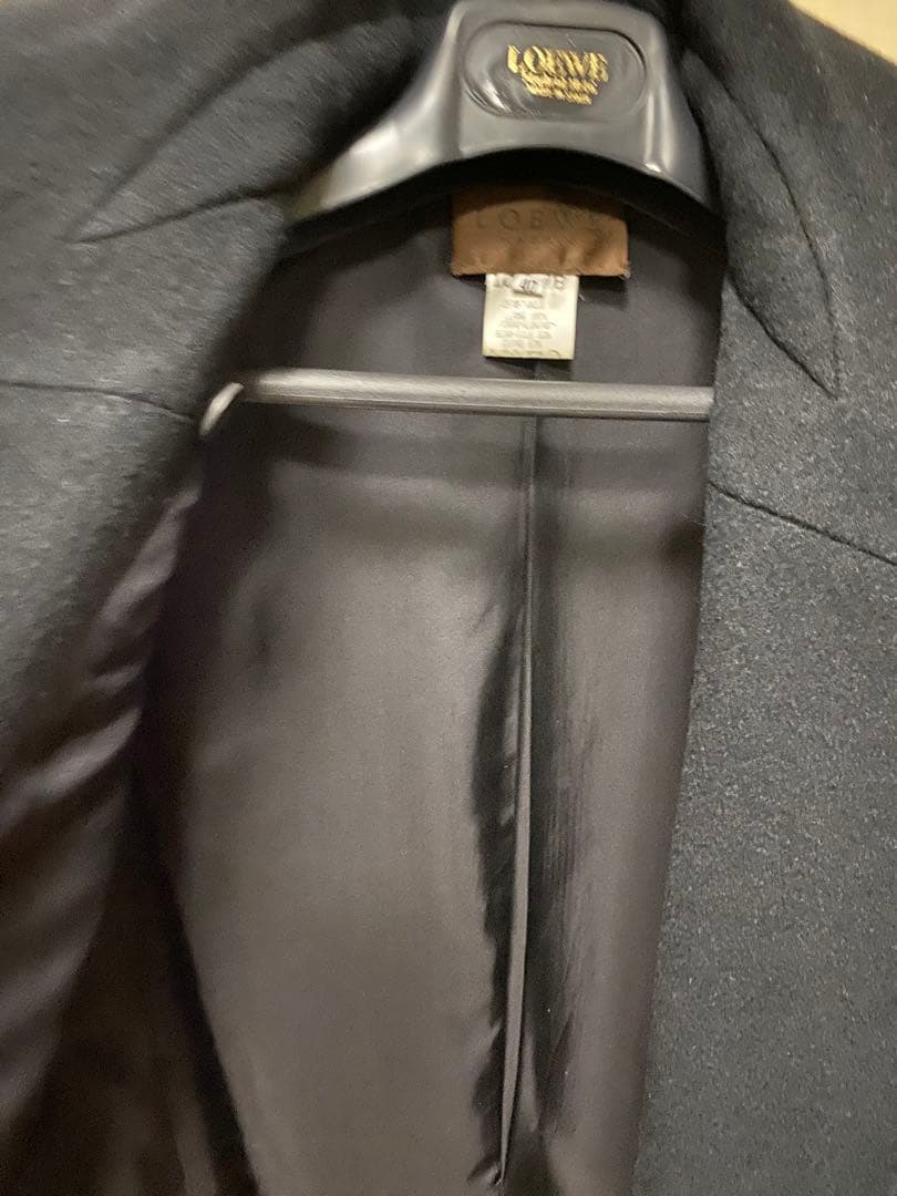 ロエベ　ウールショートコート