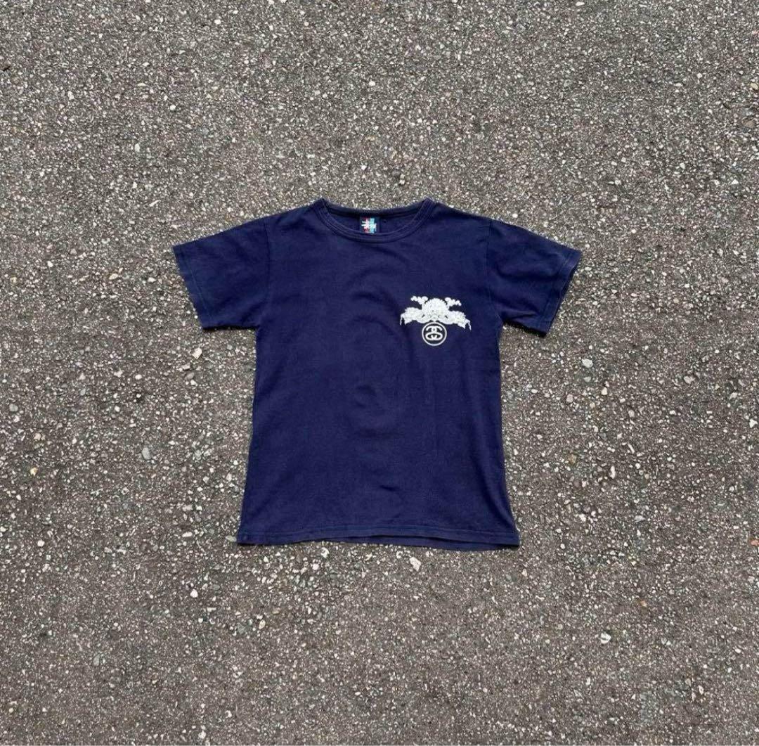 90s USA製 stussy オールドステューシー ドラゴン Tシャツ トリコ