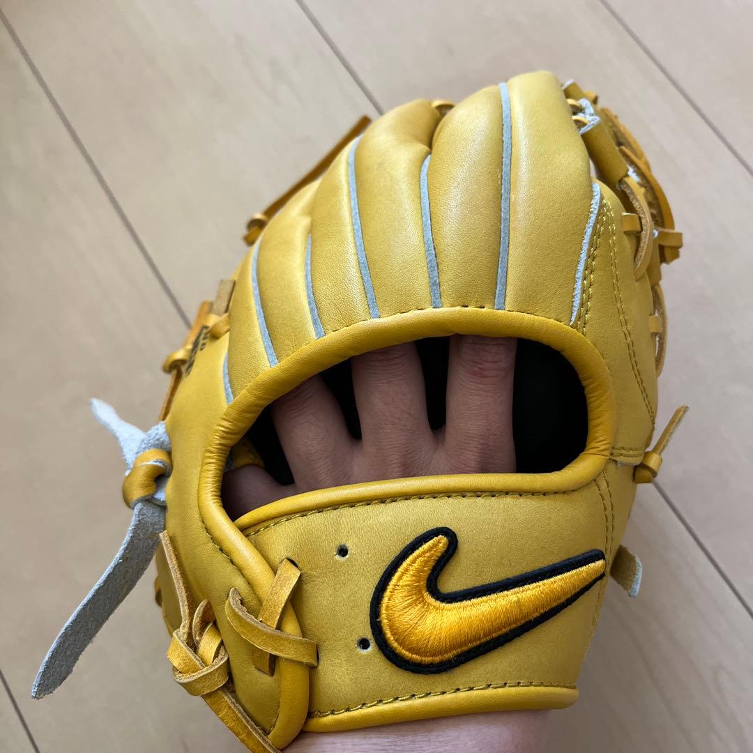 NIKE ナイキ クリッパー チビスウッシュ入り限定 美品 内野用 軟式グローブ