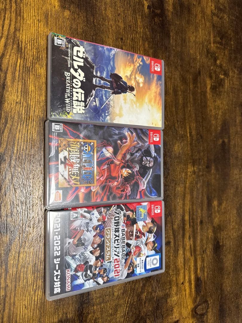 ゼルダの伝説、ONEPIECE海賊無双4、プロ野球スピリッツ2021